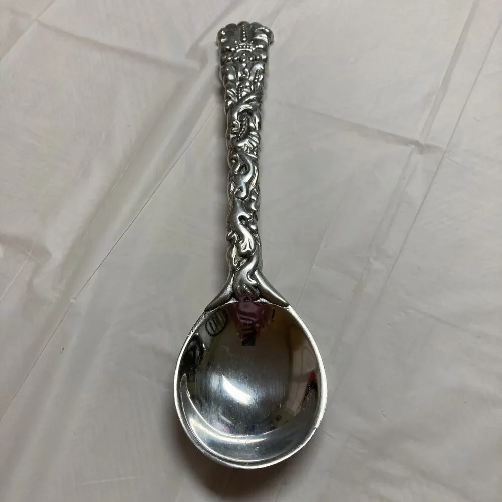 Charter Club Country Chateau Silver Salad Large Fork & Spoon Set 1997 Vintage